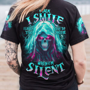 BE CAREFUL WHEN IM SILENT REAPER PINK ALL OVER 1