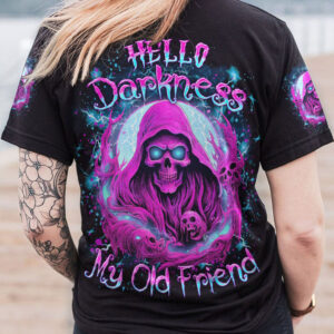 HELLO DARKNESS MY OLD FRIEND SKULL REAPER ALL OVER 2