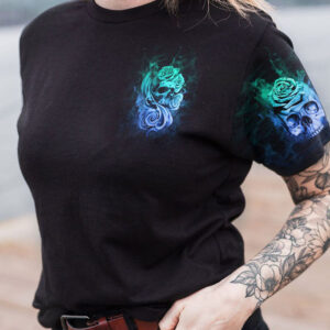 I AM A SWEET GIRL SKULL ROSE ALL OVER 1