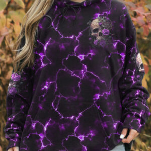 I AM THE STORM ROSE SKULL ALL OVER 1