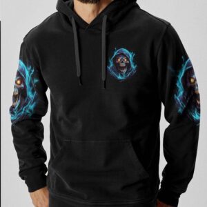 I CANT GO TO HELL MAD REAPER SKULL ALL OVER 3