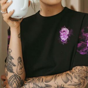 I WOKE UP TODAY SKULL ROSE ALL OVER