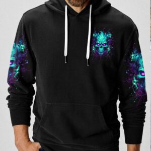 IM NEVER ALONE SKULL DEMON ALL OVER 1 2