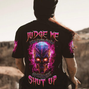 JUDGE ME WHEN SKULL ALL OVER PRINT
