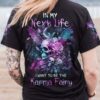 KARMA FAIRY SKULL WINGS ROSES ALL OVER 2