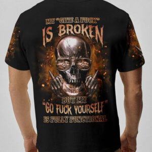 MY GIVE A F SKULL ALL OVER