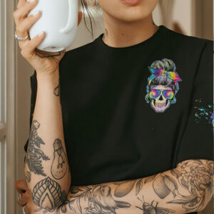 ROCK PAPER THROAT PUNCH I WIN MESSY BUN ALL OVER 1