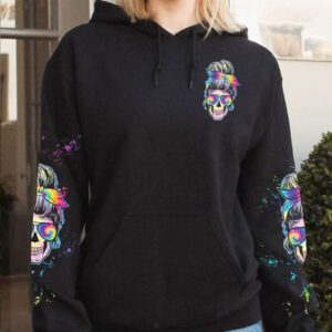 ROCK PAPER THROAT PUNCH I WIN MESSY BUN ALL OVER 3