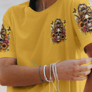 SHE IS SUNSHINE MESSY BUN LEOPARD ALL OVER 1