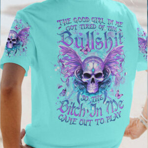 THE GOOD GIRL IN ME SKULL WINGS ALL OVER 2