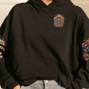 THE GOOD GIRL IN ME SUGAR SKULL ALL OVER 1