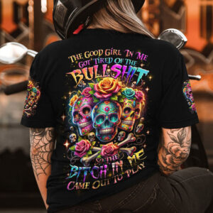 THE GOOD GIRL IN ME SUGAR SKULL ALL OVER 2