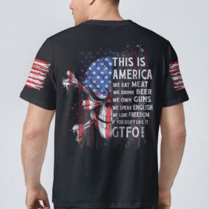 THIS IS AMERICA PATRIOTIC SKULL ALL OVER