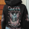 TREAT ME LIKE A QUEEN WINGS SKULL ALL OVER