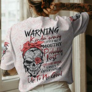 WARNING KINDA CRAZY TATTOOED GIRL ROSE ALL OVER 2