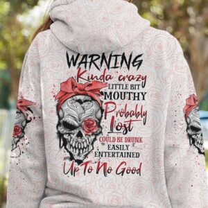 WARNING KINDA CRAZY TATTOOED GIRL ROSE ALL OVER