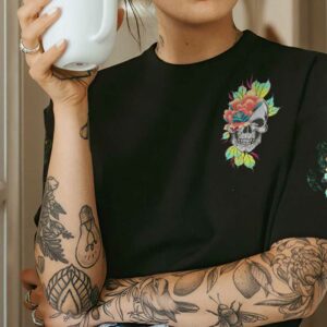 WARNING THIS TATTOOED GIRL FLOWER ALL OVER 3