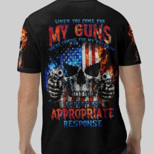 WHEN YOU COME FOR MY G SKULL FLAG ALL OVER 1