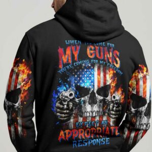 WHEN YOU COME FOR MY G SKULL FLAG ALL OVER 2