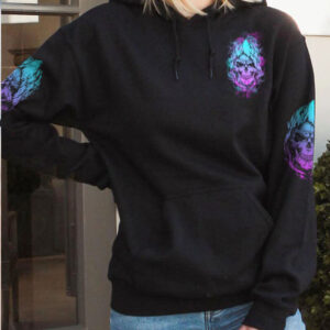 Warning Kinda Crazy Skull All Over T shirt