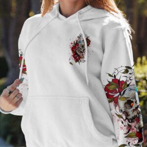 YOU INSPIRE MY INNER SERIAL K SKULL ROSE ALL OVER 1