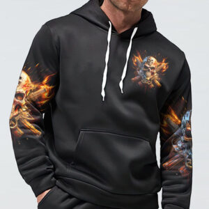 YOUR FIRST MISTAKE FIRE SKULL ALL OVER 1 2