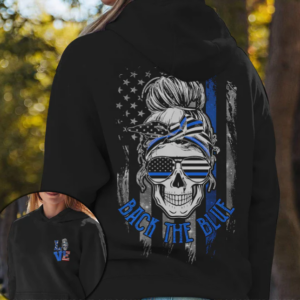 BACK THE BLUE 2D HOODIE