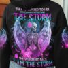 I AM THE STORM SKELETON ROSES WINGS ALL OVER 2
