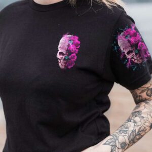 I AM THE STORM SKULL ROSE ALL OVER 3