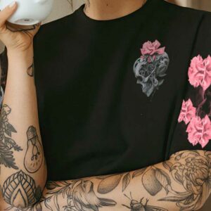 I AM THE STORM TATTOOED SKULL ALL OVER 1