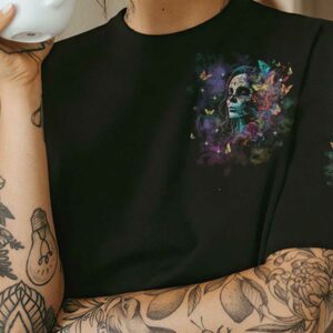 I AM WHO I AM I HAVE TATTOOS SUGAR SKULL ALL OVER 3