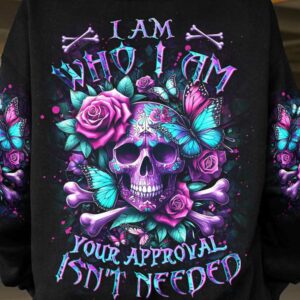 I AM WHO I AM SKULL ALL OVER 4