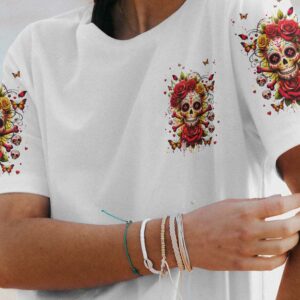 I AM WHO I AM SKULL BONES ALL OVER 1