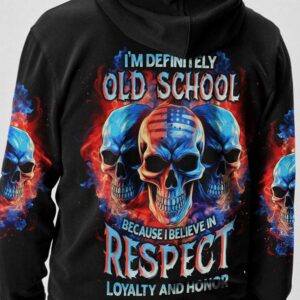 I BELIEVE IN RESPECT 3 SKULLS ALL OVER 2