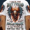 I CAN BE YOUR BEST FRIEND SKULL WINGS ALL OVER
