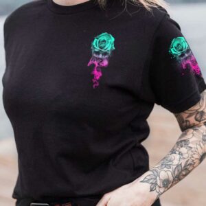 I CAN BUY MYSELF FLOWERS SMOKE ROSE SKULL ALL OVER 1