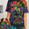 I DO WHAT I WANT SKULL TIE DYE ALL OVER