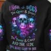 I HAVE THREE SIDES ROSE SKULL ALL OVER 2