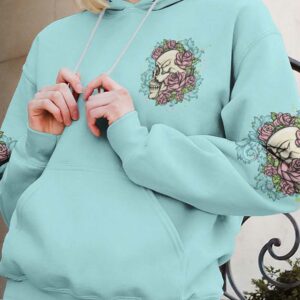 I MAY NOT BE PERFECT SKULL ROSES ALL OVER 3