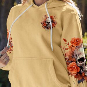 I TRY TO AVOID DRAMA TATTOOED SKULL ALL OVER 1