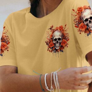 I TRY TO AVOID DRAMA TATTOOED SKULL ALL OVER 3