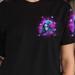 IM A GOOD PERSON SKULL LADY ALL OVER 3