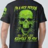 IM A NICE PERSON SKULL ALL OVER