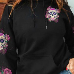 IM A SWEET GIRL GALAXY SUGAR SKULL ALL OVER 1