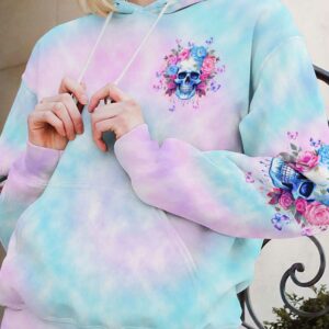 IM NOT ANTI SOCIAL MAD SKULL FLOWER ALL OVER 1