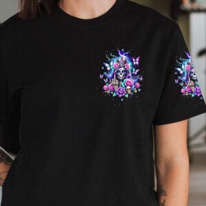 IM THE F QUEEN LADY SKULL ROSE ALL OVER 3