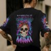 IN A WORLD FULL OF GRANDMAS PURPLE MESSY BUN ALL OVER PRINT T SHIRT 1