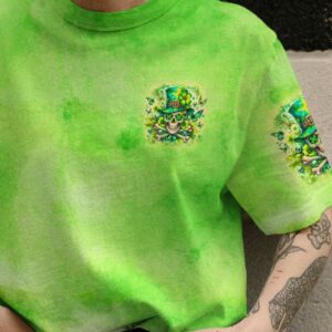 IN MARCH WE WEAR GREEN PATRICKS DAY ALL OVER 3