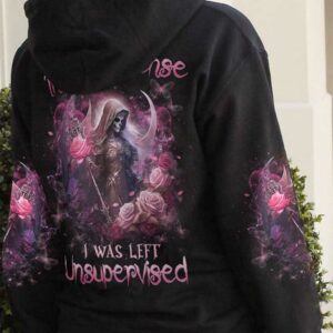 IN MY DEFENSE I WAS LEFT UNSUPERVISED ALL OVER