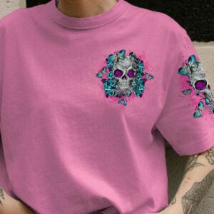 INKED MAMA TATTOOED SKULL ALL OVER 1